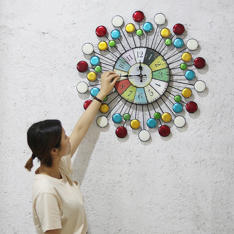 Большие круглые Настенные часы Kingart 70 см маленькие настенные для гостиной