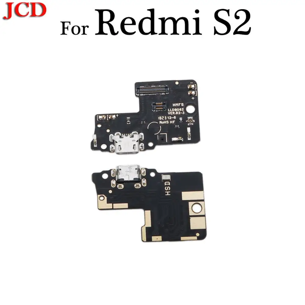 For Redmi S2 JCD для Redmi 5A 5 6 USB порт зарядное устройство док-станция разъем гибкий кабель для Xiaomi для Redmi Note 4X Max 5X Note 2 3S 4 Pro - Цвет: For Redmi S2