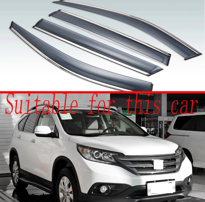 4 шт. пластиковые наружные дефлекторы для вентиляционных отверстий Honda CRV CR V 2012 2013