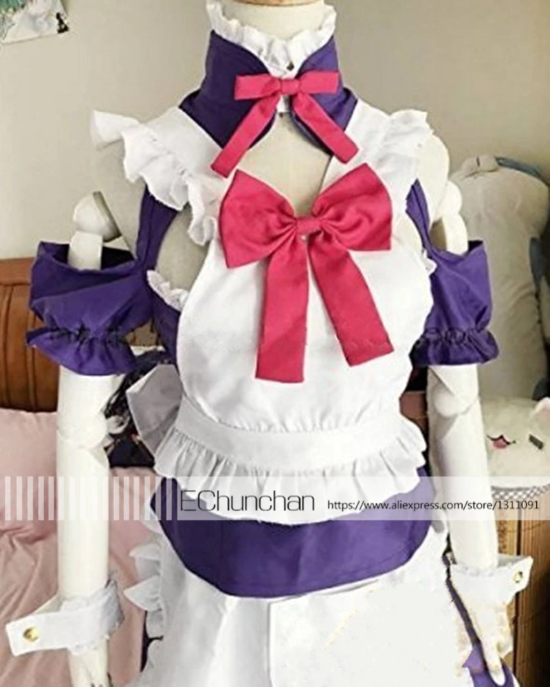 Костюм горничной из Fate Grand Order костюм для косплея Шевалье ЭПОН индивидуальный