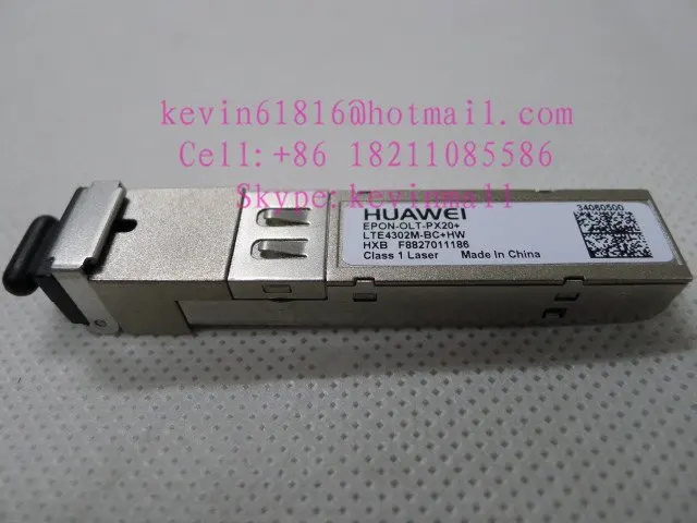 EPON-OLT-PX20 + LTE4302M-BC HW 1 25G одномодовый трансивер SFP с портом SC совместимый картами Huwei и