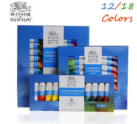 Набор акварельных красок Winsor & Newton профессиональный набор ручной работы для