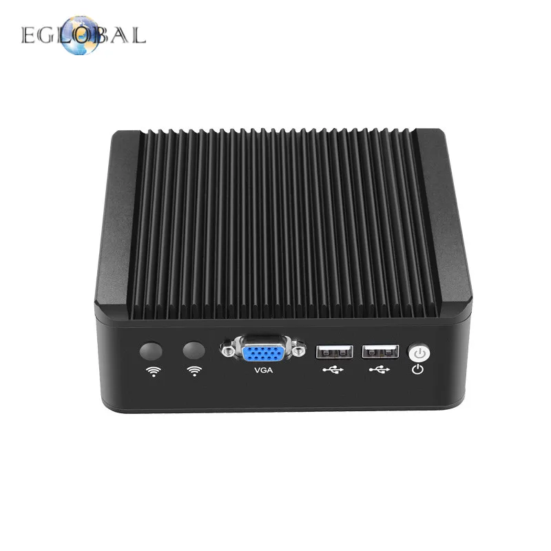 Процессор Eglobal Fanless Pfsense мини ПК J1900 4 ядра * Intel WG82583 Gigabit NIC брандмауэр мульти