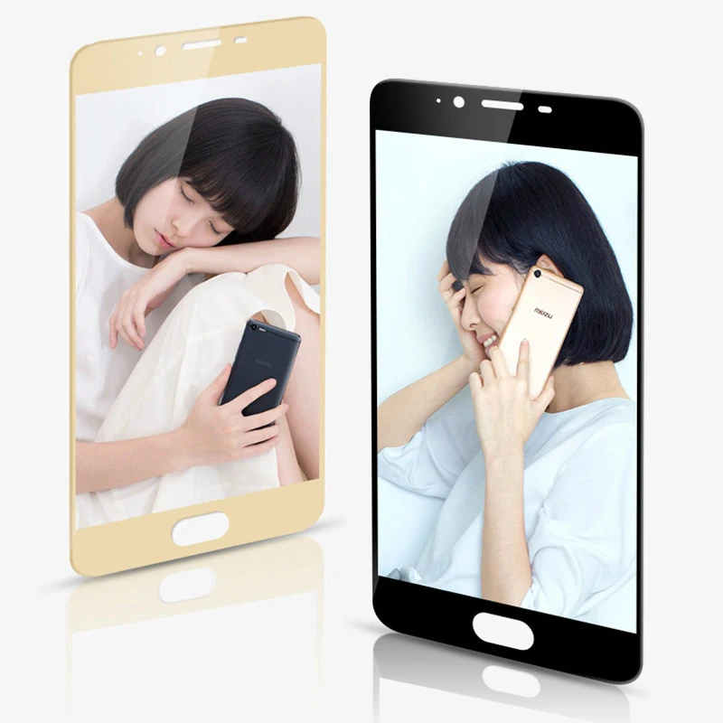2 шт 3D закаленное стекло для Meizu E2 полное покрытие экрана Защитная пленка Meilan
