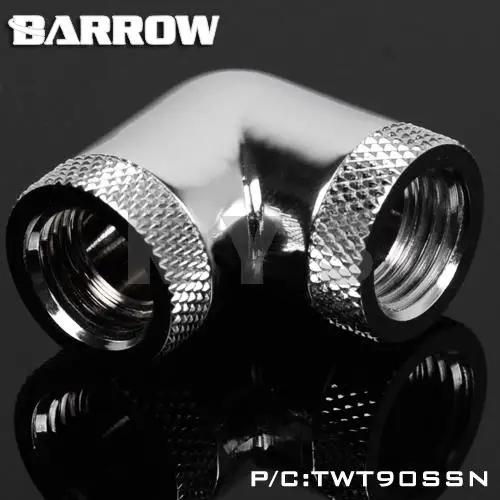 Вращающийся коннектор Barrow G1/4 &quot90 градусов вращающийся Коннектор с поворотом на