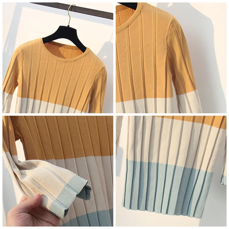 Loose Thin Sweaters Women Summer Casual Knitting Tops O-neck Knitted Shirts All Match Femme Pull 2019 Pullovers Ladies | Женская одежда