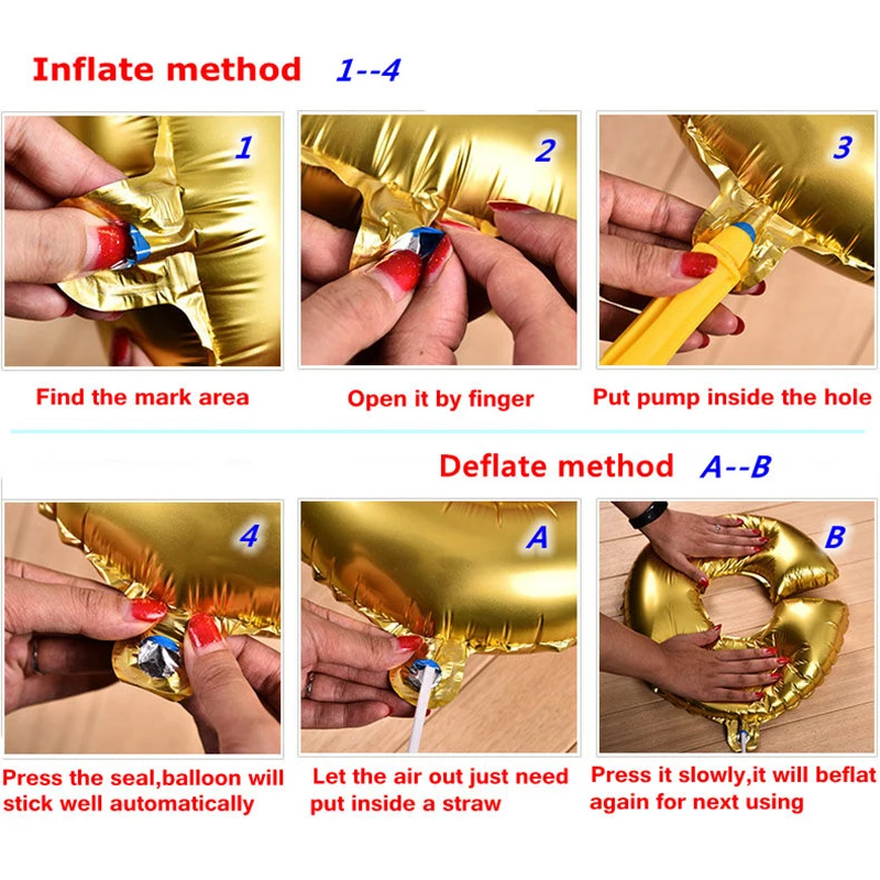 

Big Size Rose Gold Number Balloon Adult Birthday Wedding Party Decorations Digit Foil Balloons Kid Boy Toy Baby Shower Supplies