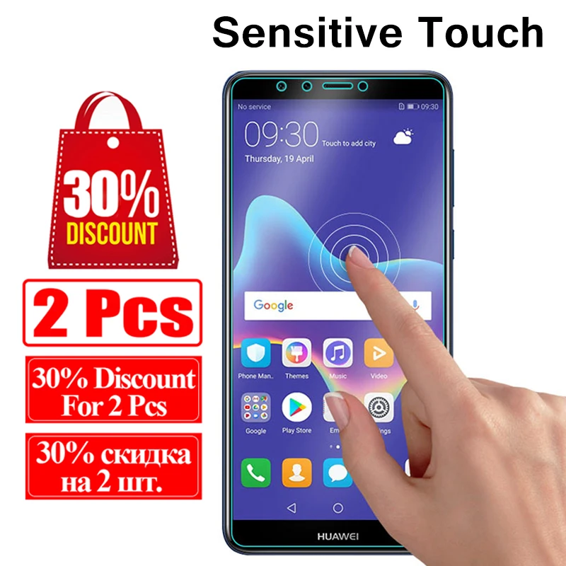 Для Huawei Y5 Y6 Y7 Prime 2018 стекло huawey Y 5 6 7 9 ii 2017 защитное защитная пленка для экрана huawai
