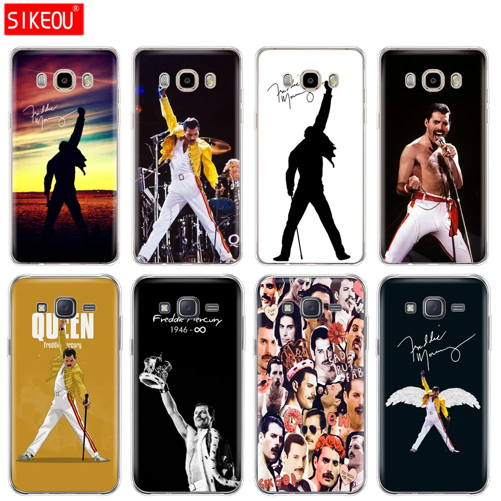 Силиконовый чехол для телефона Samsung Galaxy J1 J2 J3 J5 J7 MINI 2016 2015 prime Freddie Mercury Queen