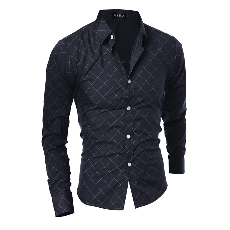 Новое поступление 2016 модная классическая мужская рубашка в западном стиле