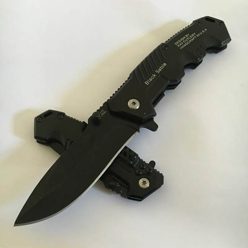 Тактический складной карманный нож 217 охотничий для выживания кемпинга 57HRC 7Cr17