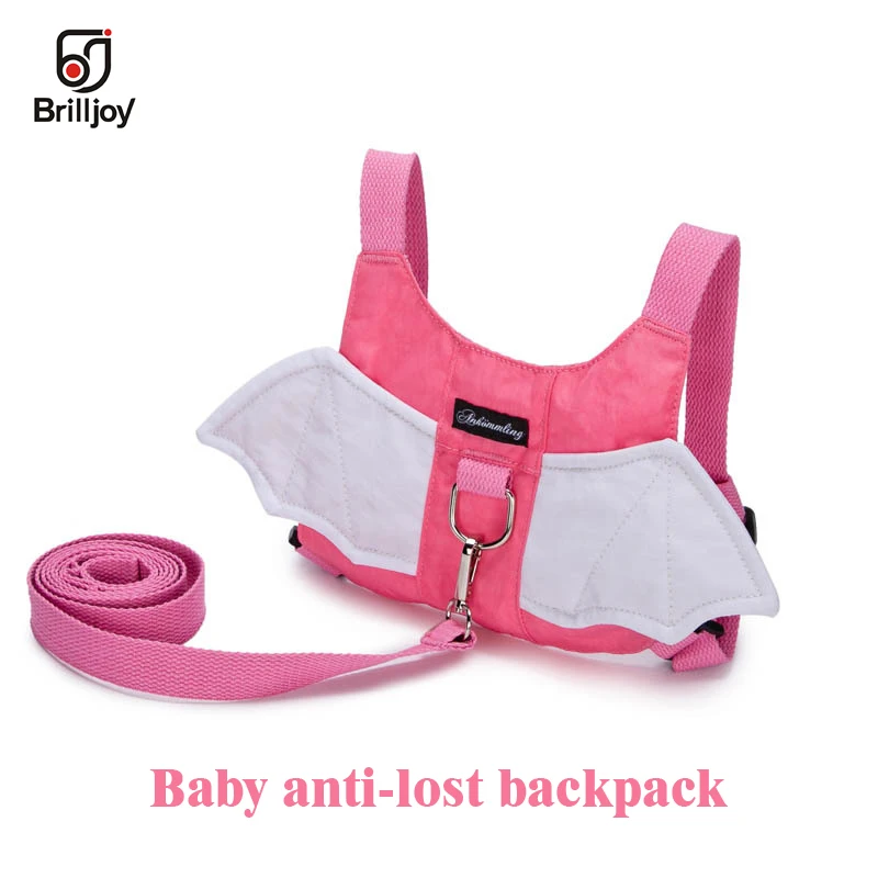 Cute Cartoon Toddler Baby Harness Backpack Leash Safety Anti-lost Backpack Strap Walker bebe Learning walking traction rope A10A