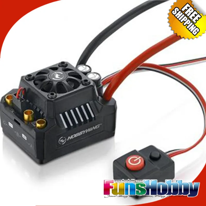 Hobbywing EzRun MAX10 120A SCT водонепроницаемый бесщеточный ESC для 1/10 RC Car Truck|brushless esc|hobbywing