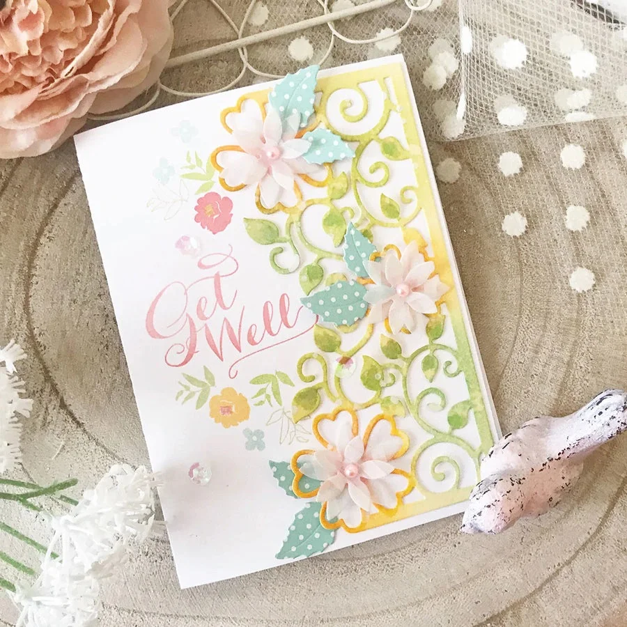 YJ Kant Metalen stansmessen frame craft snijden sterven трафарет для тиснения voor handgemaakte Papieren kaart maken scrapbookin |