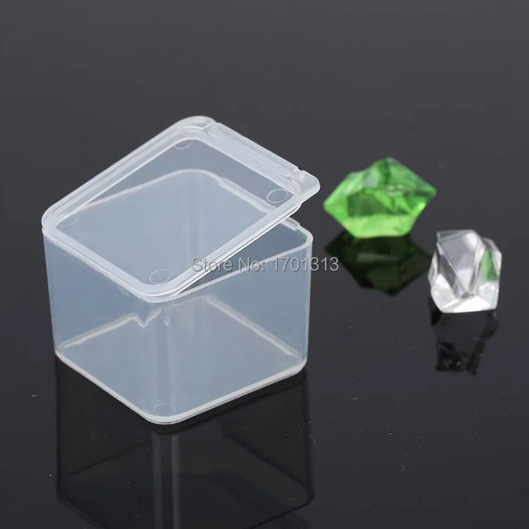 Контейнер для хранения прозрачный пластиковый контейнер 100 шт.|box case|container box