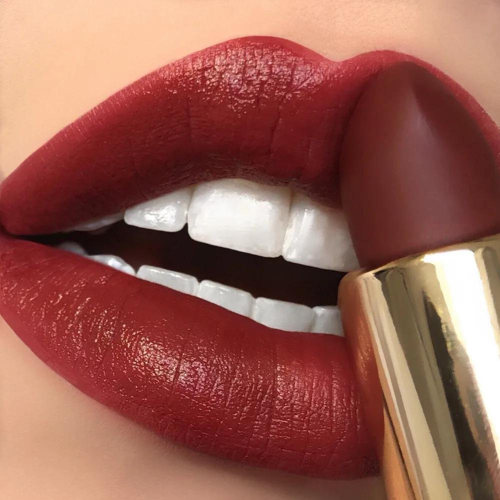 BONNIE CHOICE 1 шт. матовая бархатная водостойкая помада сексуальные красные губ