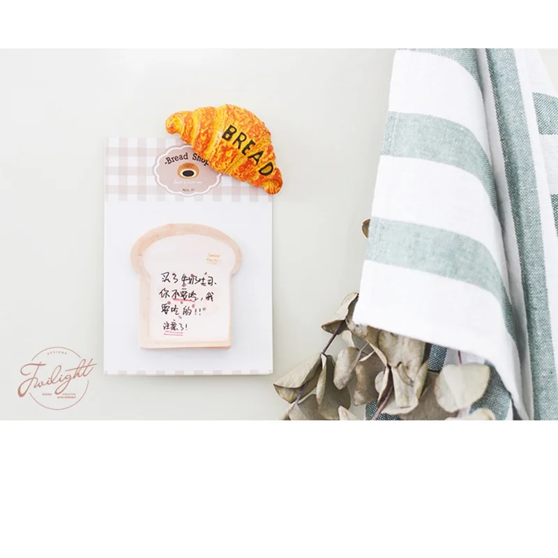 

32 pcs/Lot Delicious food sticky note Fruit peach Drink milk Bread memo pad Stationery Office accessories School supplies A6091