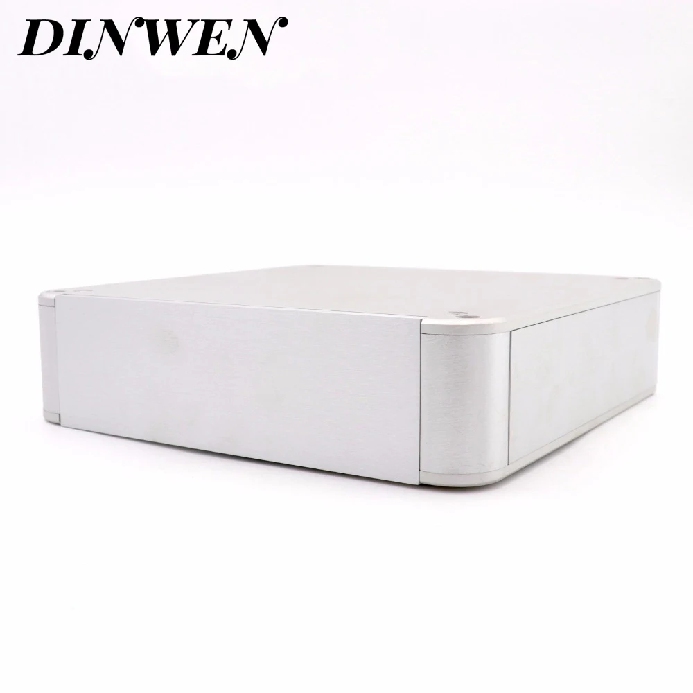 214x214x55 мм полностью алюминиевый корпус корпуса усилителя для Hifi DIY наушников AMP DAC