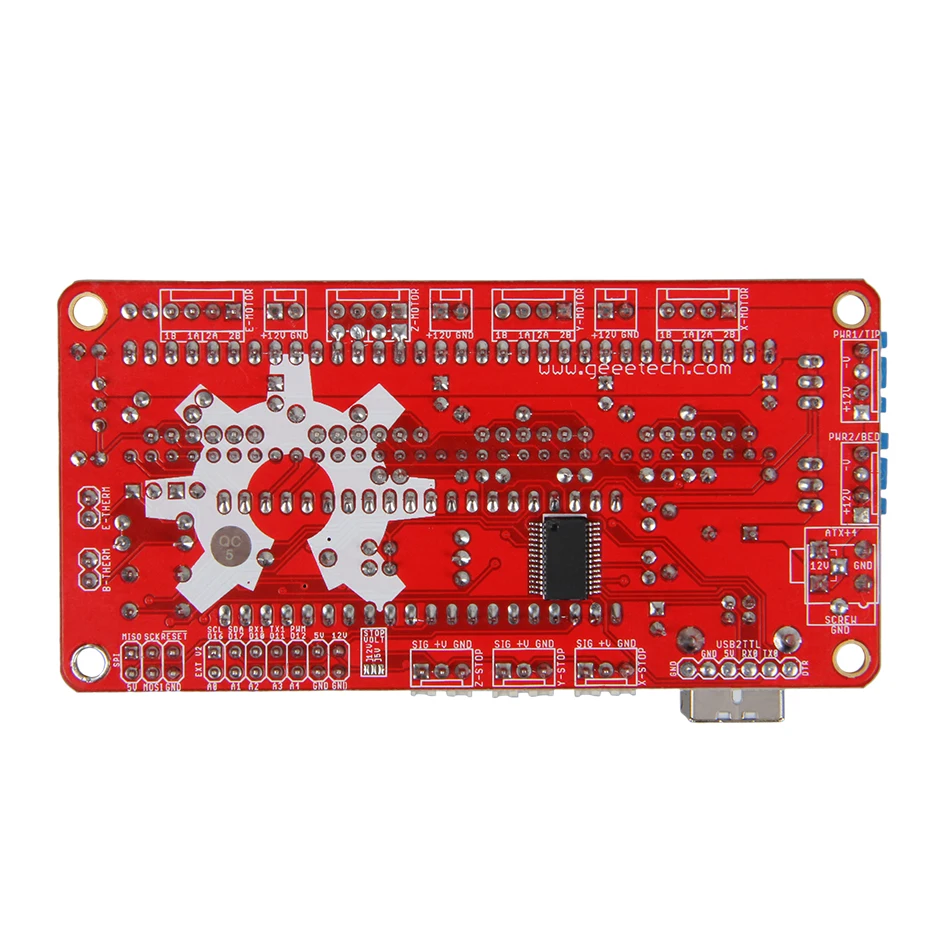 Новейшая 3D основная плата принтера sanguinolu Rev 1.3a для Reprap Prusa Mendel контроллера