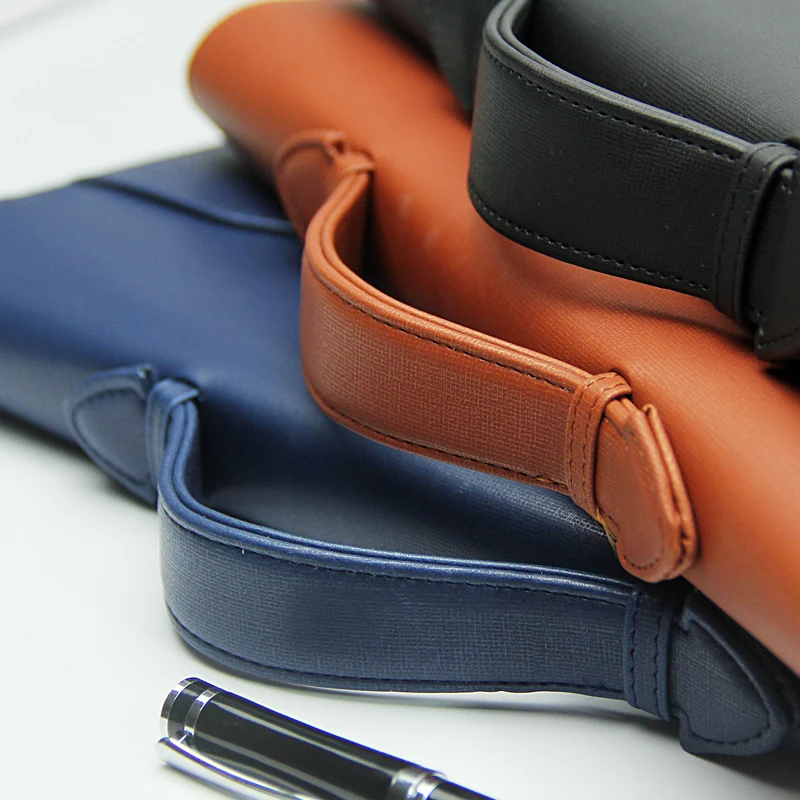 Рекламная папка для файлов из искусственной кожи a4 деловая сумка документов с