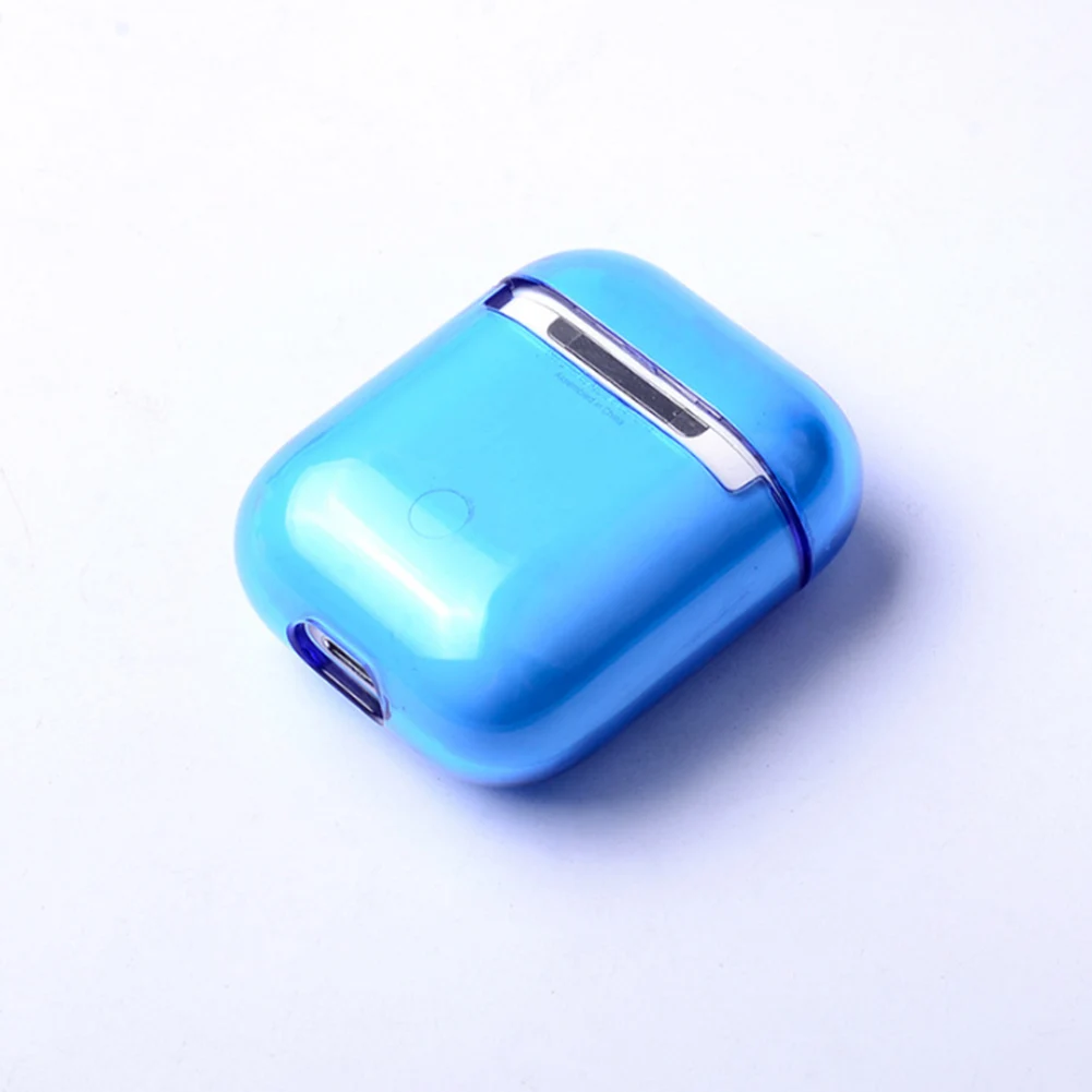 Прозрачные наушники чехол для Apple AirPods жесткое зарядное устройство ПК коробка
