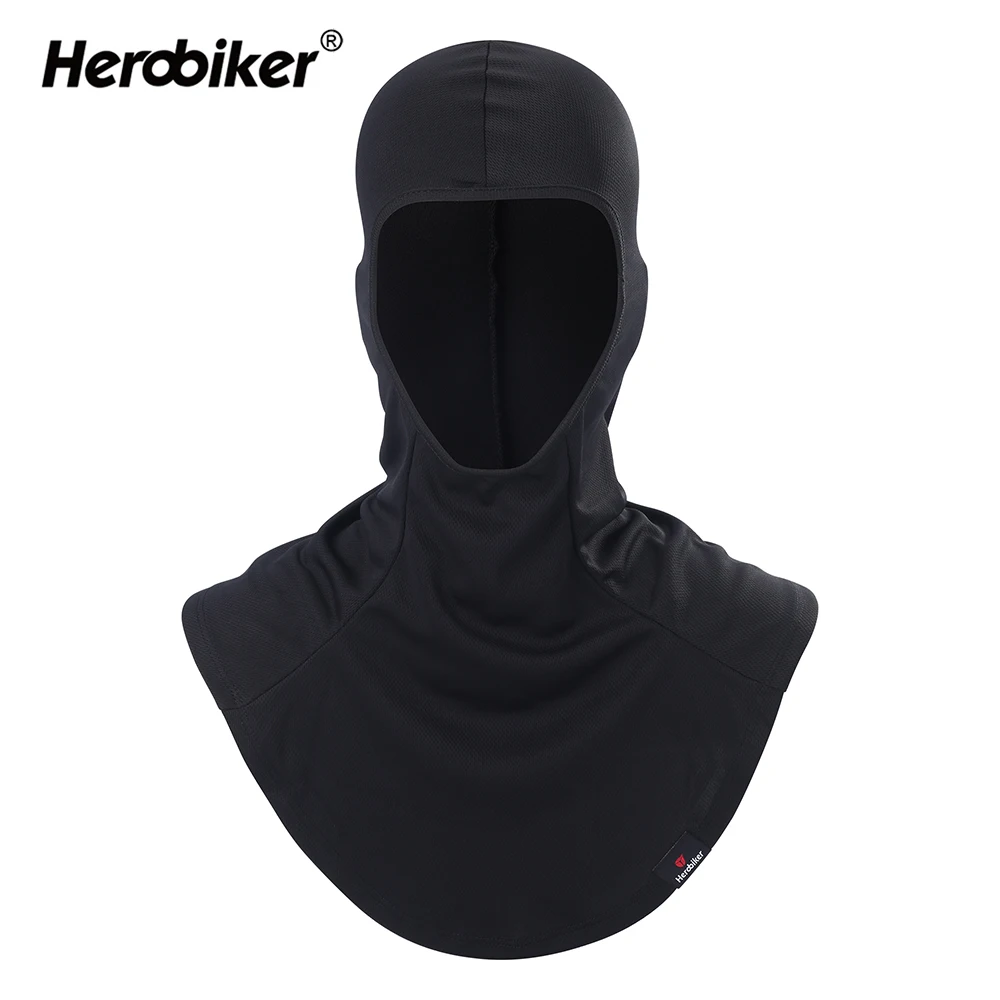 Маска-Балаклава HEROBIKER велосипедная защитная маска на все лицо дышащая для