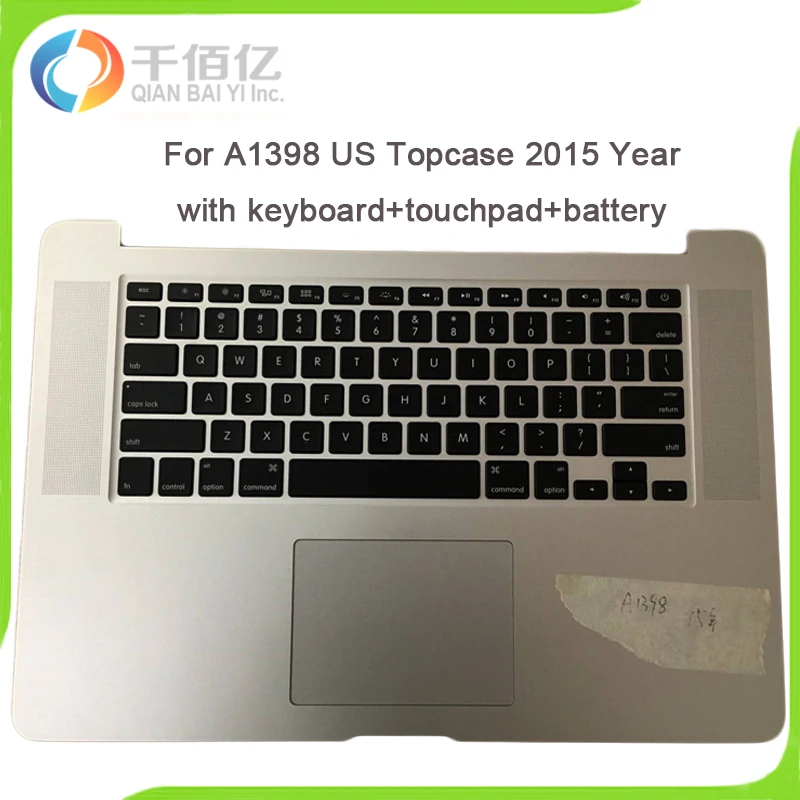Ноутбук US Topcase Для Macbook Pro Retina 15 &quotA1398 с клавиатурой + тачпадом батареей 2015 год MJLQ2