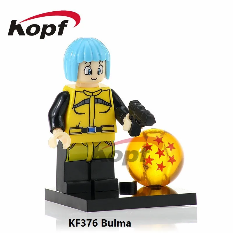 KF376 Without Box KF8027 Супер Герои Dragon Ball Z цифры Гоку идеальный Cell Старт Android 20 конструкторных блоков, Детские кубики, модель, подарок для детей игрушки - Цвет: KF376 Without Box