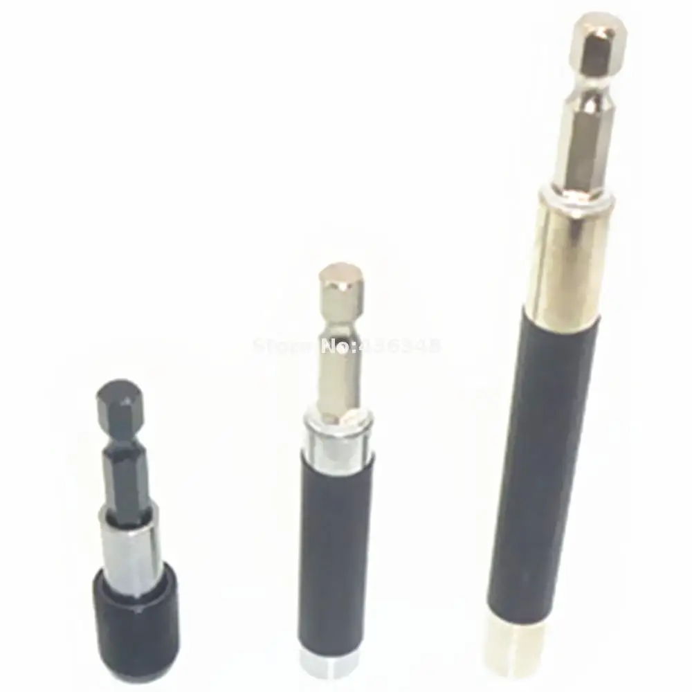 60mm 80mm 120mm Screw Bit Holder Hole Finder Magnetic Extension 1/4&quot Hex Shank For Drill Screwdriver Batch Head | Инструменты