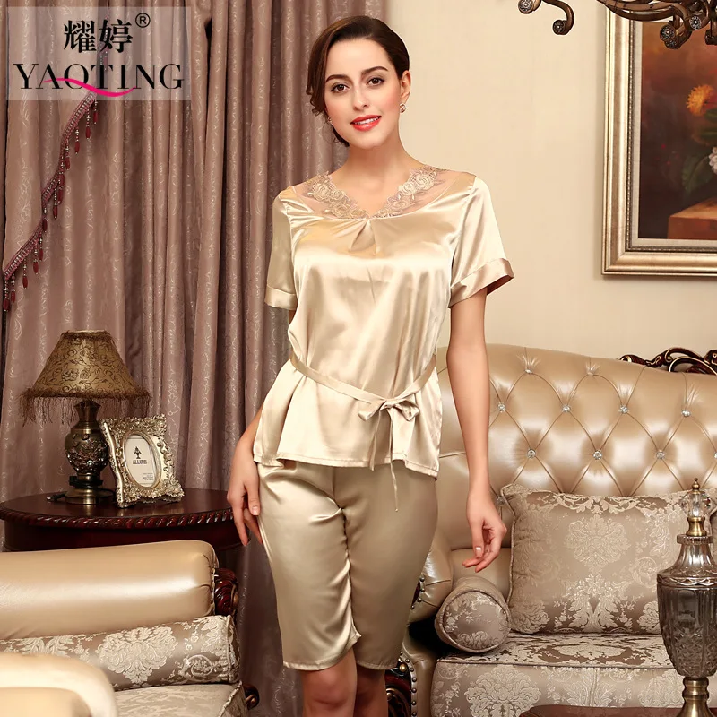 Привет Блум скольжения шелка невесты халат сексуальный Для женщин Короткие