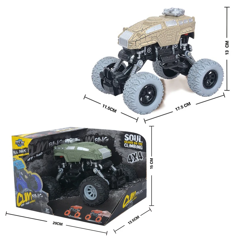 Машинка амортизатор Bigfoot 4x4 4WD для езды по бездорожью граффити|Наземный транспорт|