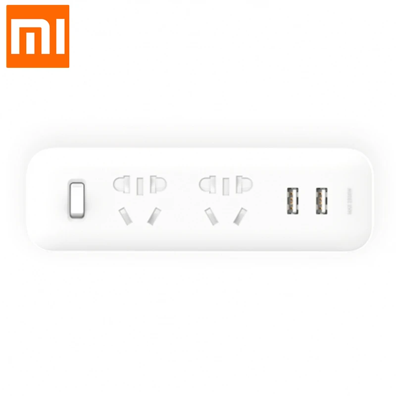 Оригинал Сяо mi Цзя Электрической Розетки конвертер 2 USB быстрой зарядки