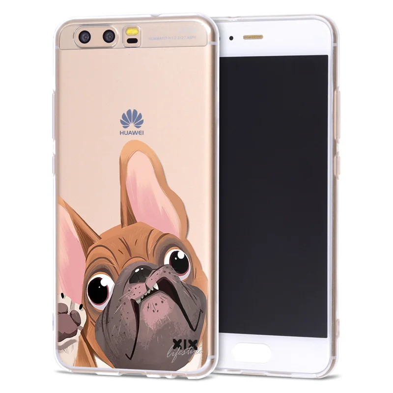 Для huawei P8 Lite чехол для собак мягкий чехол huawei P9 Lite чехол для P8 P10 P20 Lite Pro Plus P Smart Honor 9 для mate 10 Lite