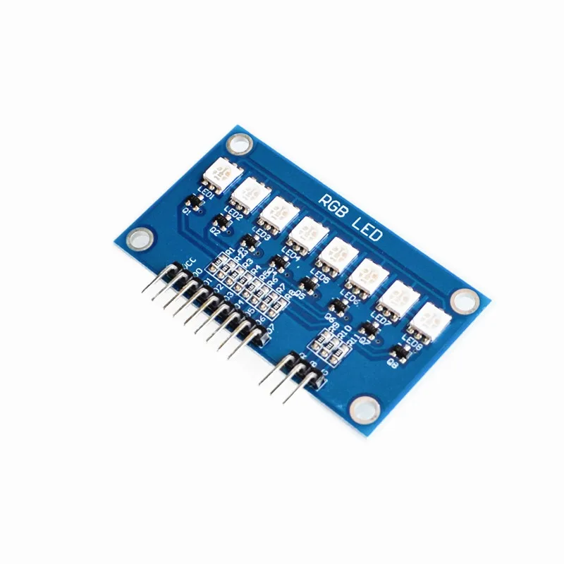 HW 43 5050 RGB полноцветная светодиодная лампа модуль с одним чипом