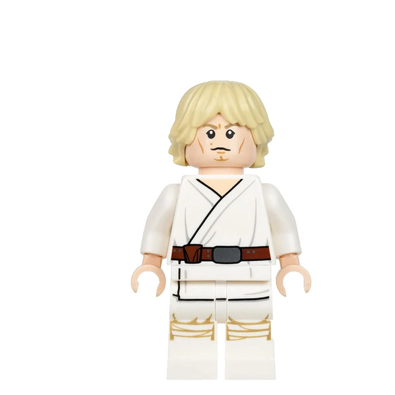 Starwars йода Дарт Вейдер люк Лея Анакин Obiwan Хан Solo Rey Jar Star Wars наборы строительных блоков Фигурки игрушки для детей