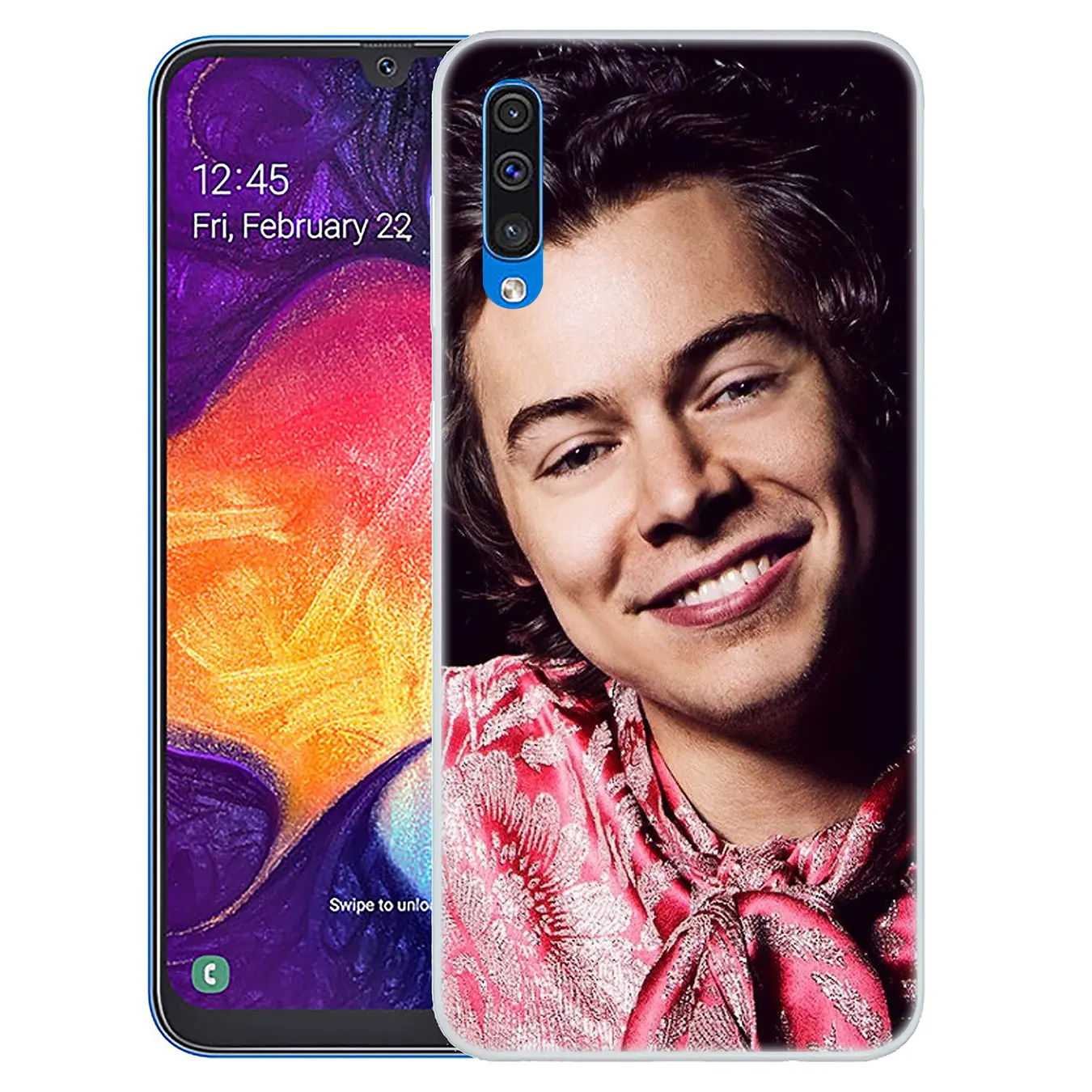 Жесткий чехол для телефона Lavaza Harry Style 1D Samsung Galaxy A10 A20 A30 A40 A50 A60 A70 M40 M30 M20 M10 A20e |