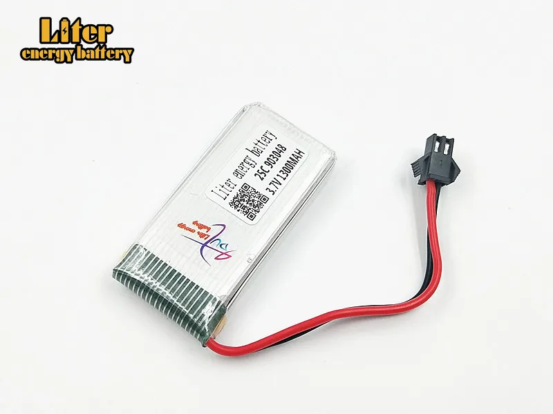 3.7V 1300mAH Lipo Battery For Remote Control Helicopter batteries 1300mah lipo battery SM plug Li-po 903048 25c | Электроника