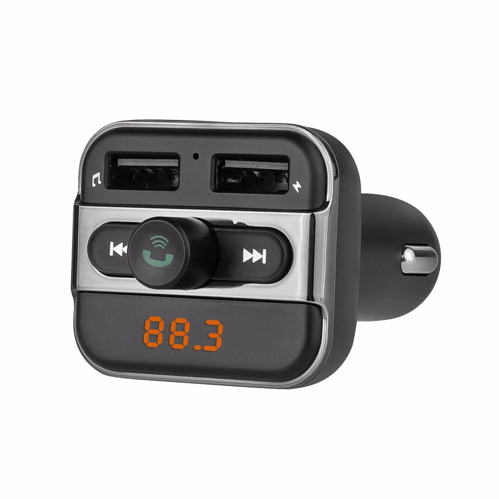Автомобильный комплект Onever с Bluetooth, Handsfree, fm-передатчик, MP3 музыкальный плеер, 5 В, 3,4 А, двойной USB, автомобильное зарядное устройство, поддержка Micro SD карты, 32G