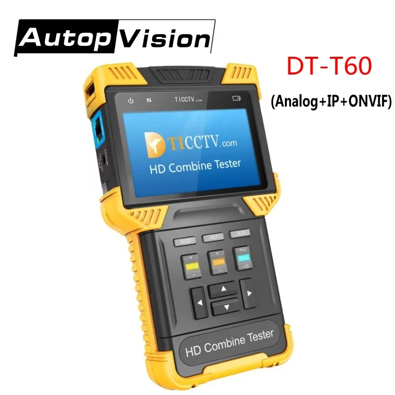 DHL CCTV тестер монитор IPC4300 плюс 8MP TVI CVI 5MP AHD SDI H.265 4K IP камера тестер с цифровым мультиметром, кабель tracer