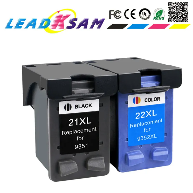 Чернильный картридж 21XL 22XL совместимый с принтером hp21 22 deskjet D1311 D1320 D1330 D1341 D1360 D1420