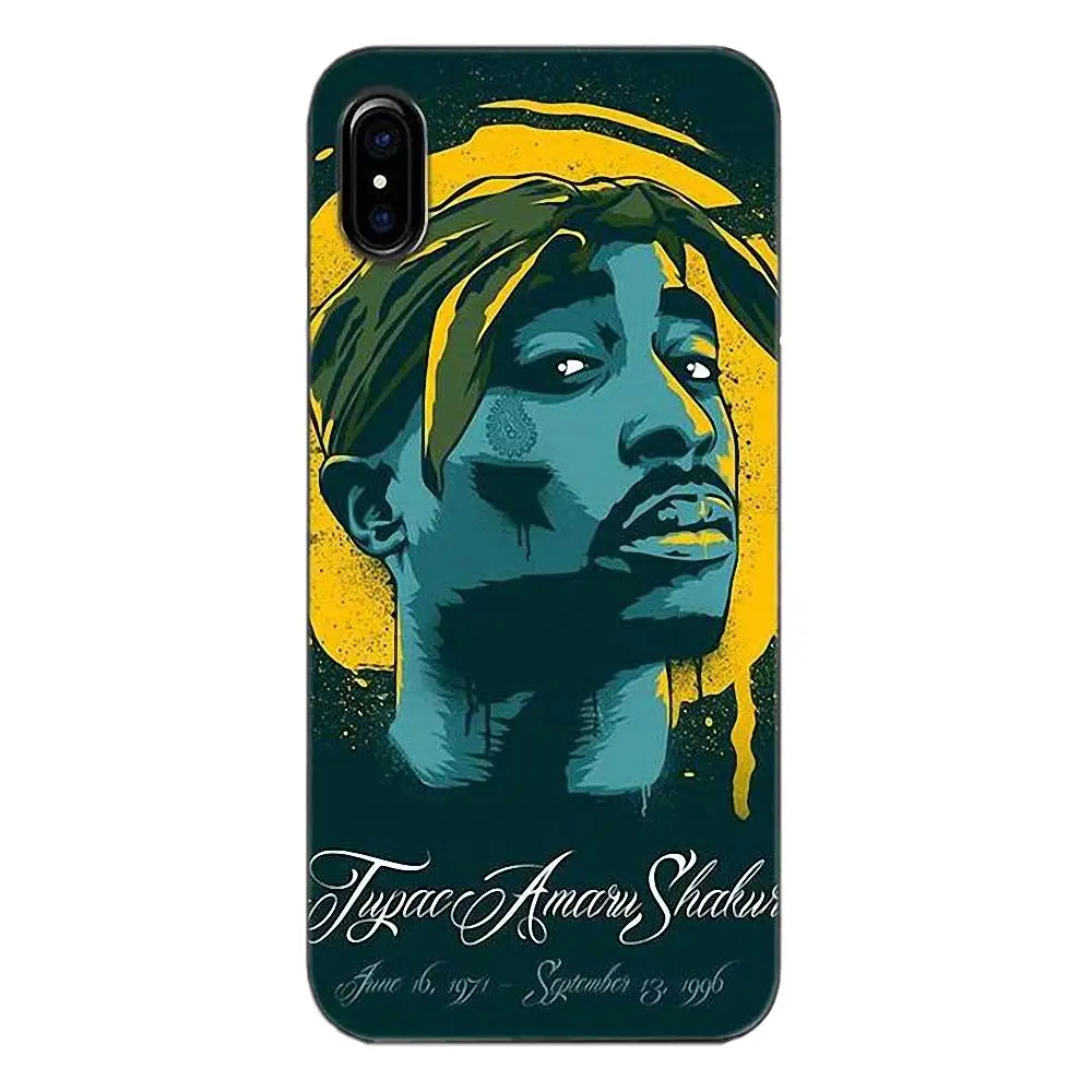 2pac Tupac Shakur Мягкий ТПУ чехол для Huawei Honor 5A 5X 6A 6C 6X 7X 9 V8 V10 Mate 7 8 10 P9 P20 Pro Lite Mini Play |