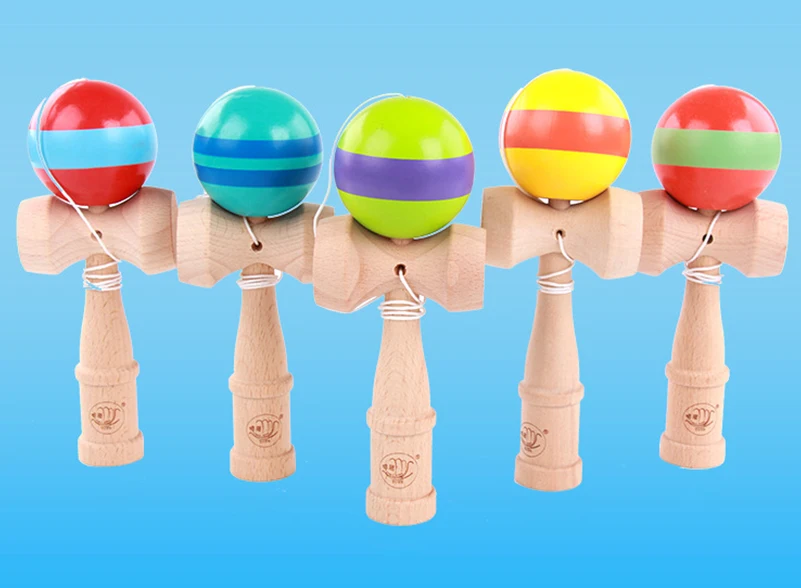Профессиональные деревянные Kendama умелые Джамбо полосы Kendama стресс мяч на открытом воздухе жонглирование игры традиционные шары игрушки для подарков