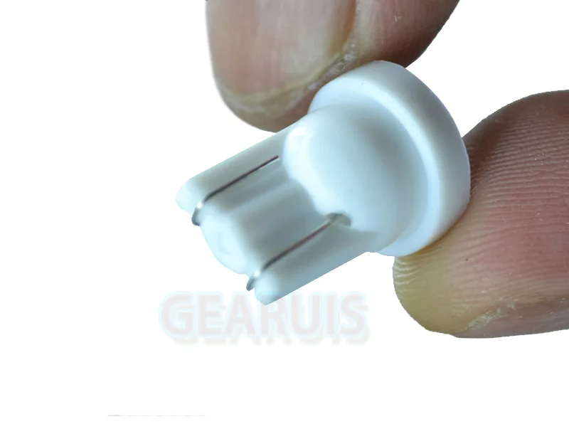 100 шт./лот T10 6 smd 1206 3020 LED 6SMD автомобильный светильник 168 194 W5W клиновидный лампа для
