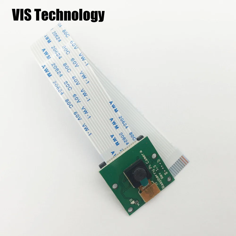 1 шт. модуль камеры Raspberry Pi с интерфейсом CSI 5 МП пиксели кабелем FFC 15 см видео 1080p для