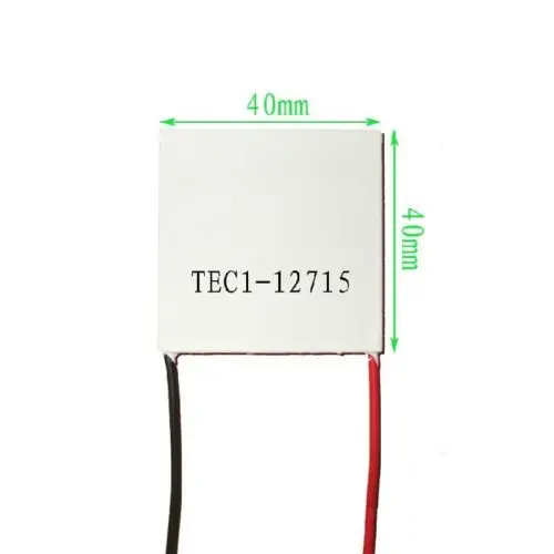 

TEC1-12715 радиатор, Термоэлектрический охладитель, охлаждающий модуль пластины Пельтье