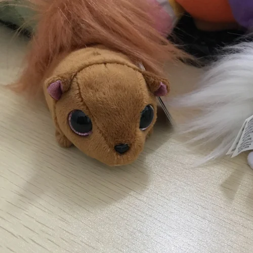 Серия Big eyes устойчивая к вытиранию экрана настоящая плюшевая кукла с животными