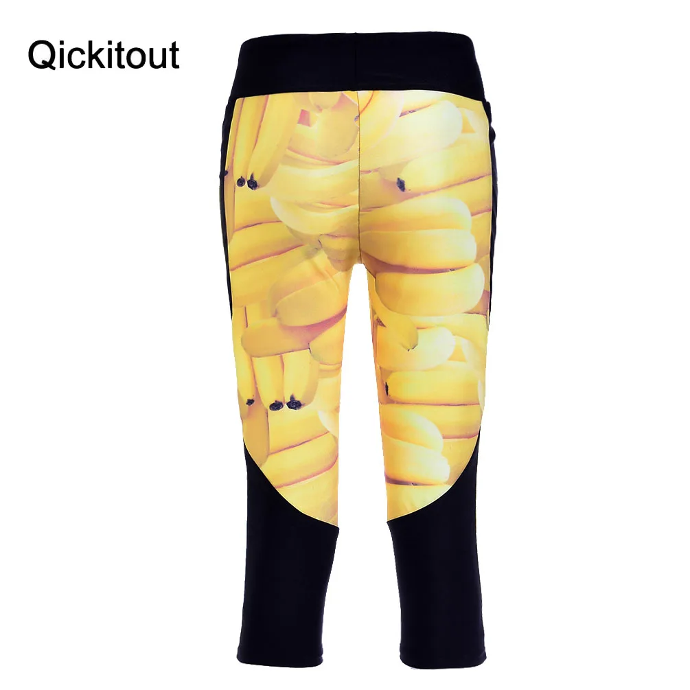 Летние Стильные сексуальные женские штаны с 7 точками модные фруктовые сладкие