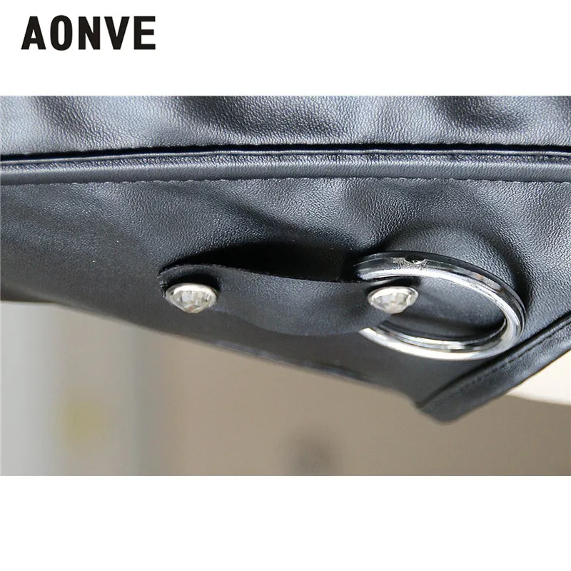 AONVE кожаный корсет стимпанк Корсеты и бюстье готичный приталенное Бюстье с