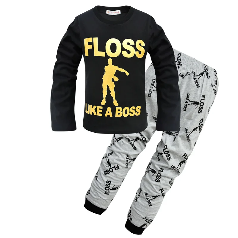 Коллекция 2019 года танцевальные забавные эмоциональные Молодежные пижамы Flossin