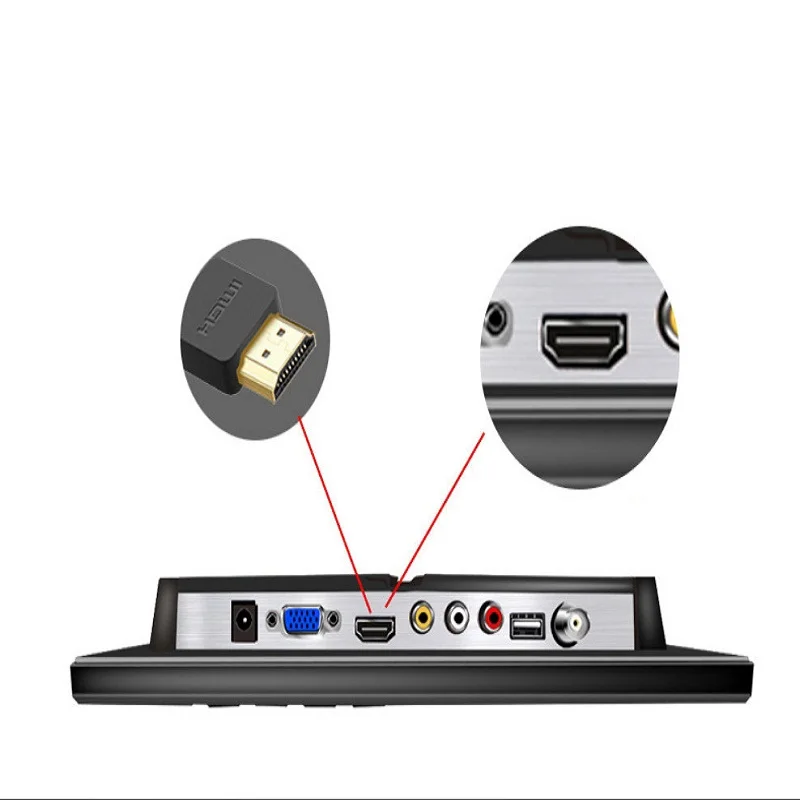 Горячая распродажа 10 дюймов автомобиля/наблюдения за домом Дисплей HDMI ЖК дисплей